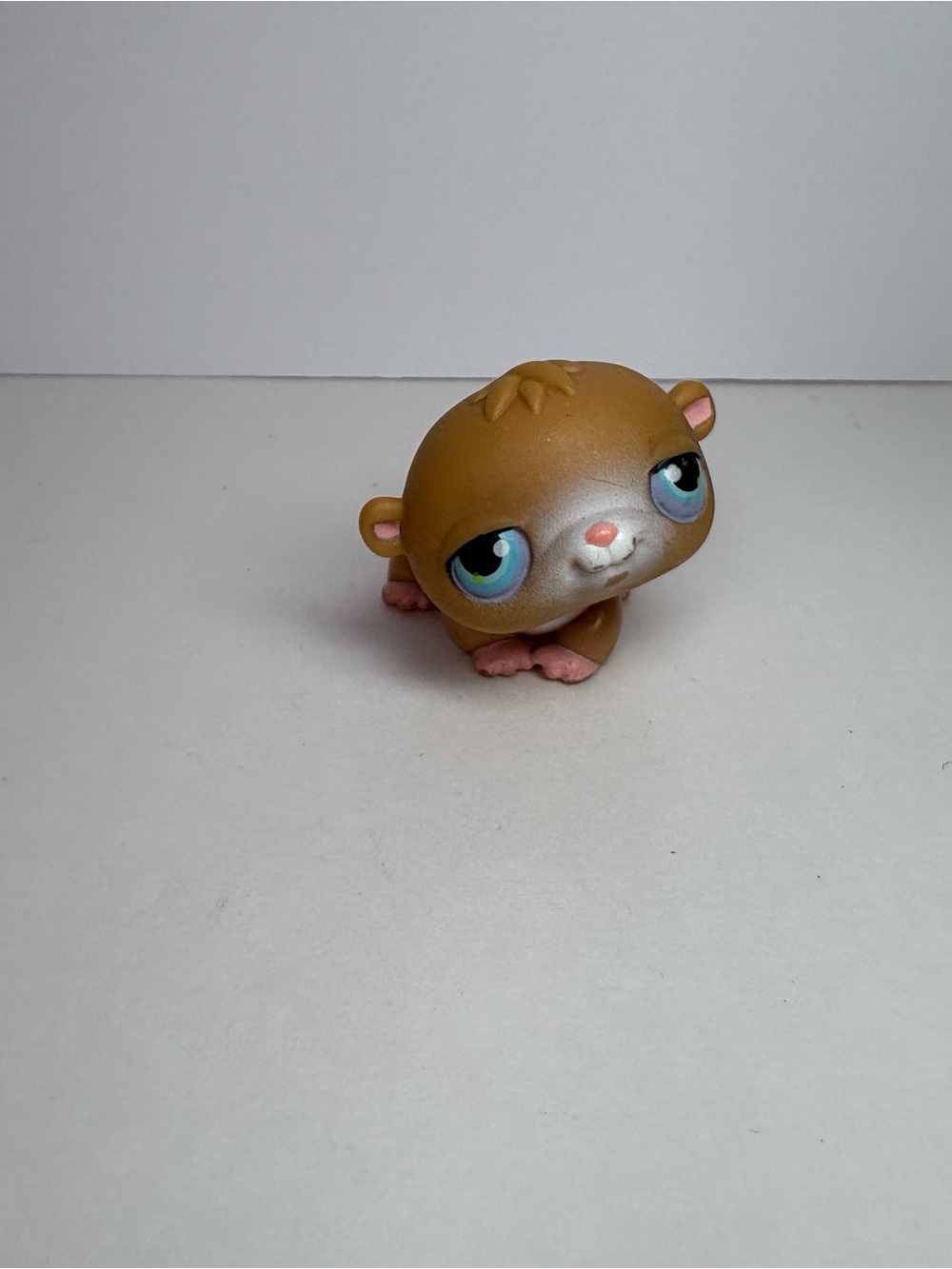 LPS #54 Brown Hamster Blue Eyes Littlest Pet Shop G1 Hasbro 2004 Authentic